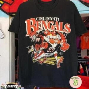 Cincinnati Bengals 90s NFL Football Retro Sports Fan Gift T-Shirt
